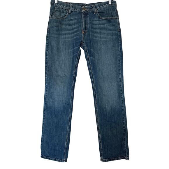 Freeworld Men’s Messenger Jeans Medium Wash Size 36x34 EUC - Picture 1 of 8